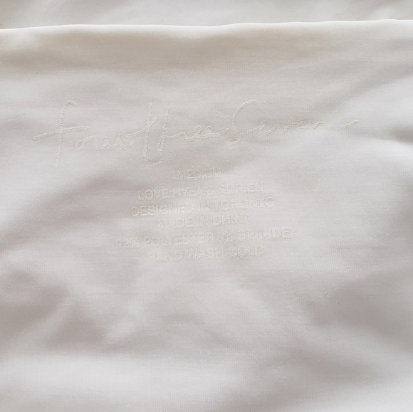 437 The Williams one piece bathing suit medium white - Picture 7 of 10